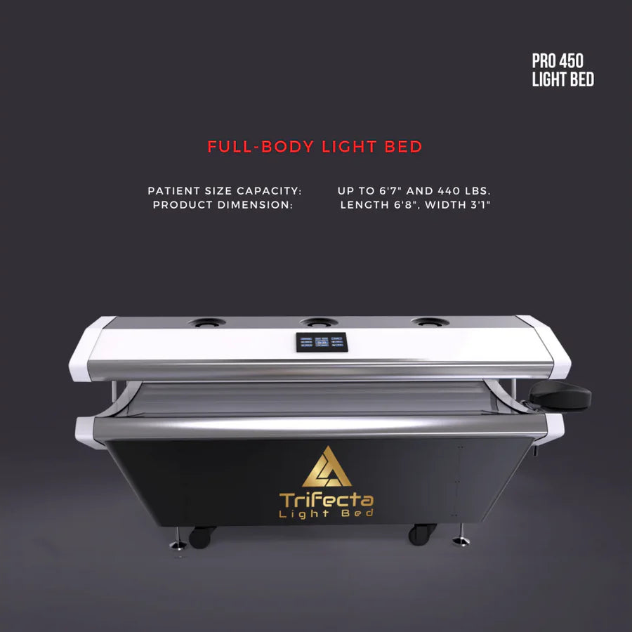 Trifecta Pro 450 Red Light Therapy Bed - RejuvenTech