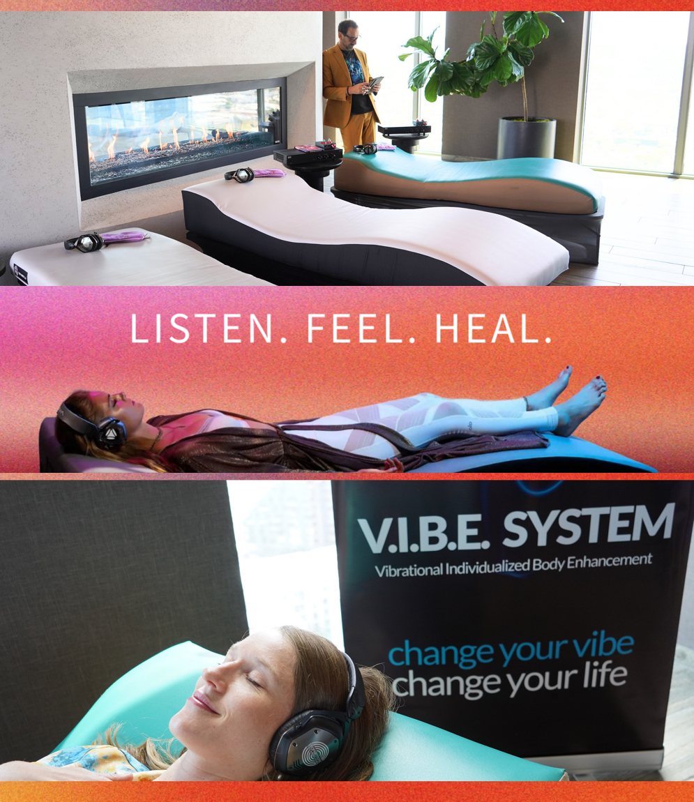 The VIBE Vibroacoustic Sound Bed by Bioharmonic Technologies