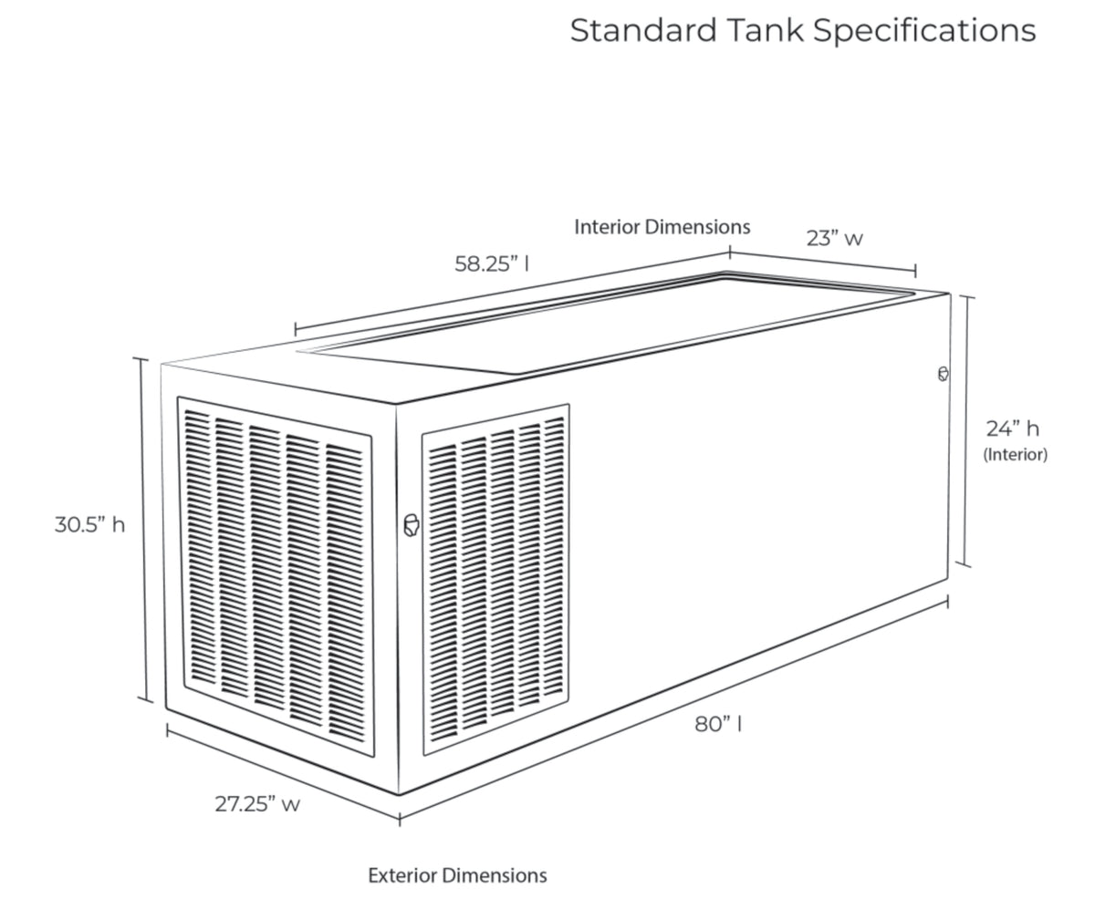 Chilly Dreams Large Size Cold Plunge - RejuvenTech