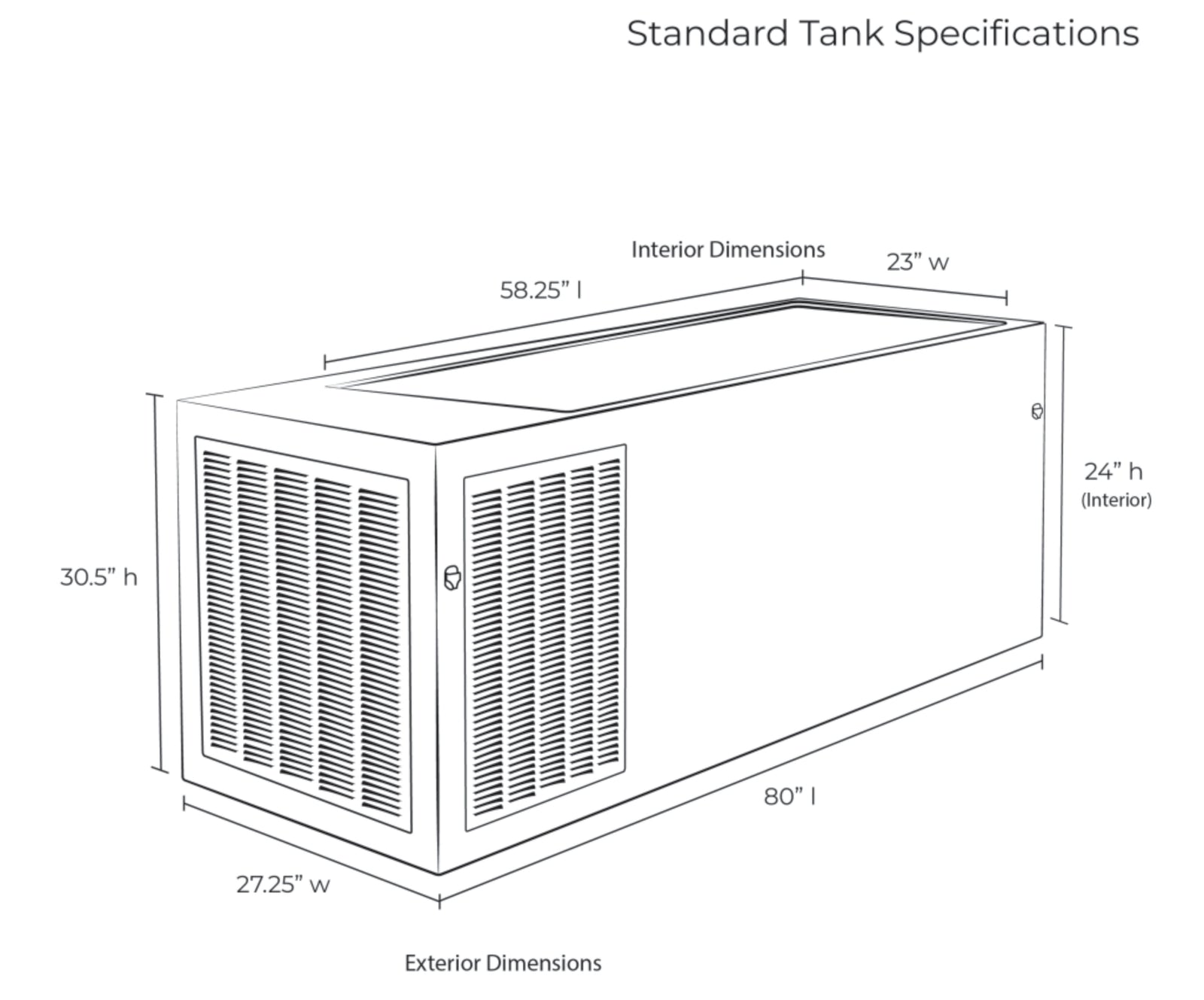Chilly Dreams Large Size Cold Plunge - RejuvenTech