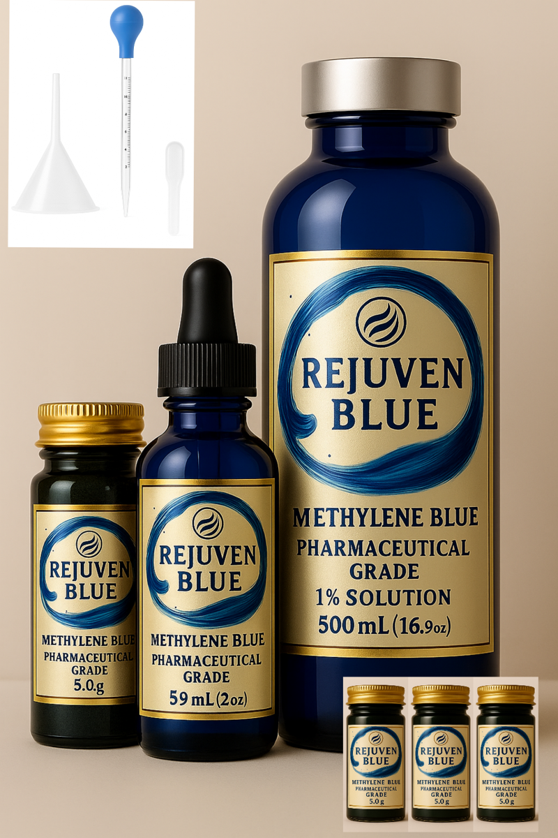 Rejuven Blue Master Kit - Complete Methylene Blue System