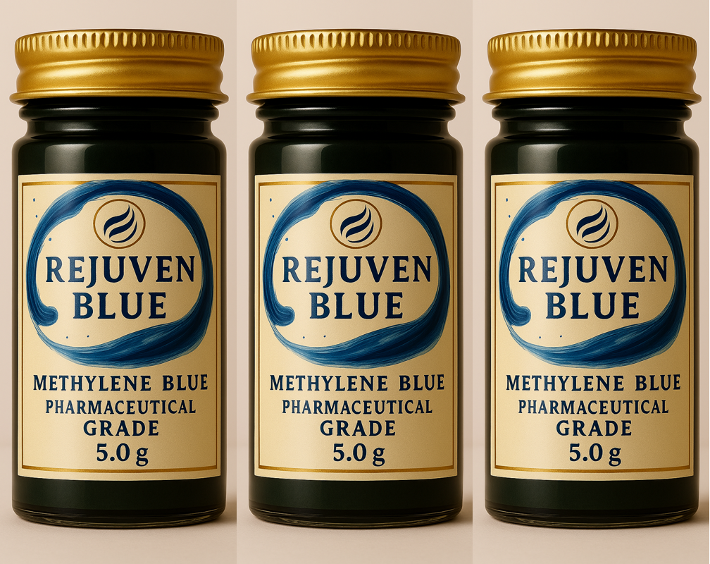 Rejuven Blue - Pharmaceutical-grade Methylene Blue 99.5%