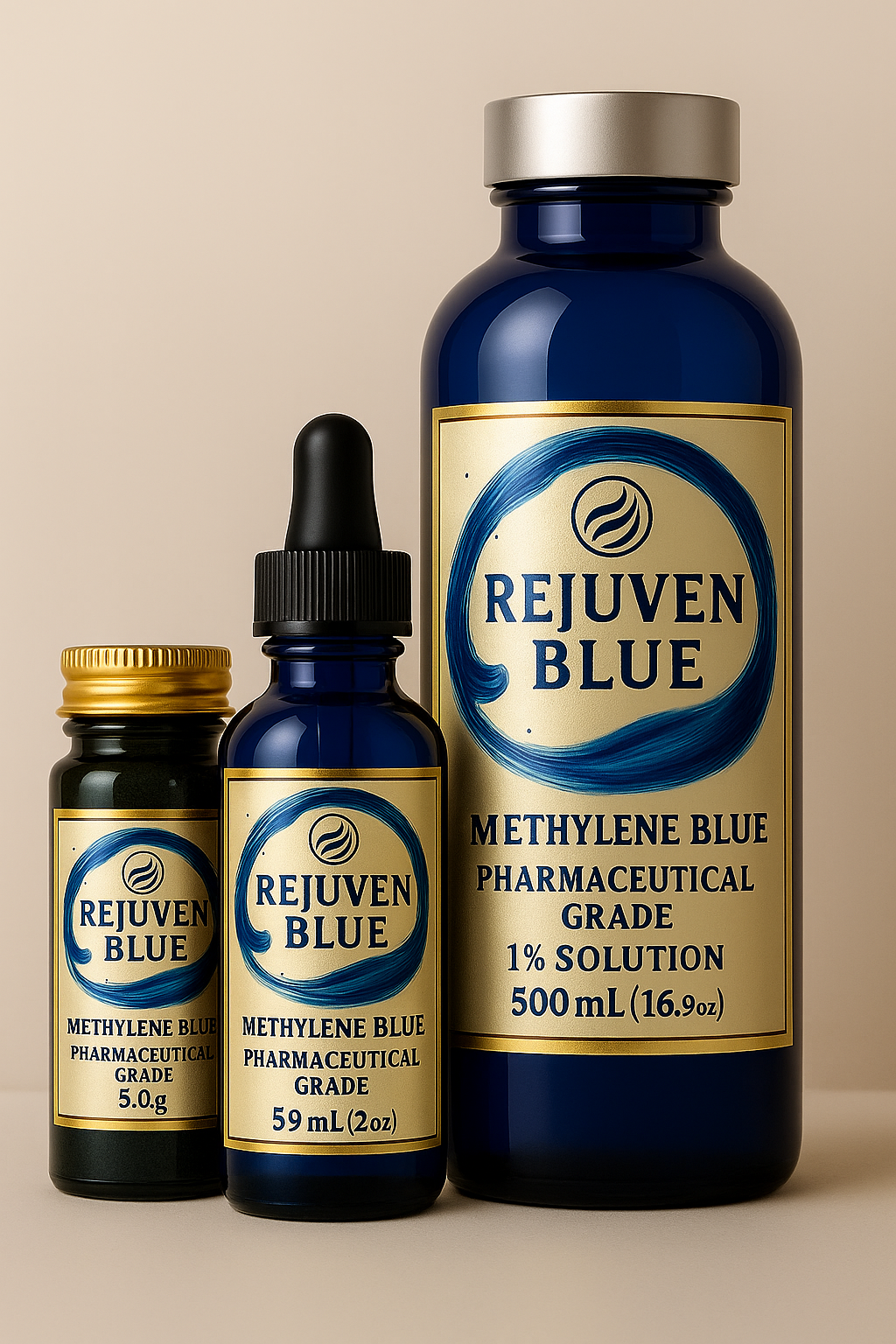 Rejuven Blue - Pharmaceutical-grade Methylene Blue 99.5%