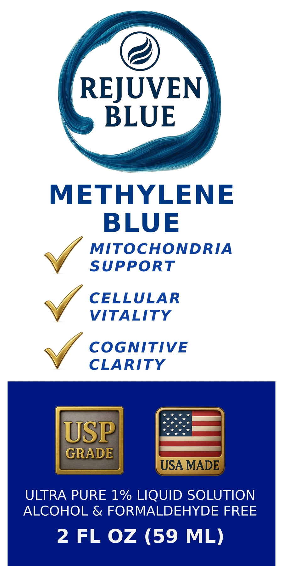 Rejuven Blue Master Kit - Complete Methylene Blue System