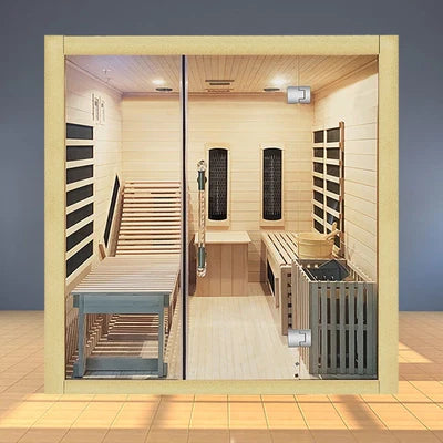 Steam Sanctuary 1600 Traditional Smart Sauna - RejuvenTech